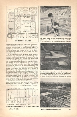 Cómo Construí la Casa Popular Mechanics - Parte I - Julio 1951