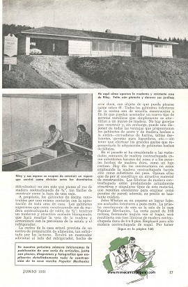 Construya la Casa de MP -Parte 6 - Junio 1951