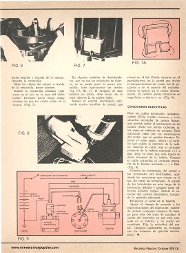 Convierta el Encendido en Electrónico - Octubre 1975