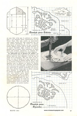 Prácticos y Bellos Trabajos en Metal - Mayo 1951