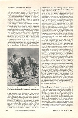 Bomberos del Mar en Acción - Enero 1954