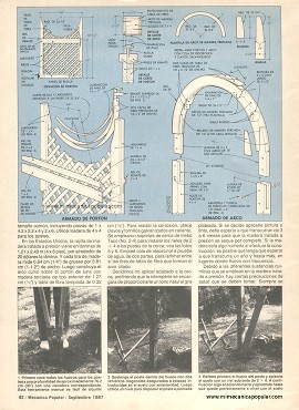 Construya sus cercas - Septiembre 1987