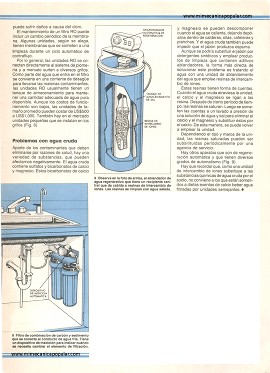 Escoja su filtro de agua - Noviembre 1988