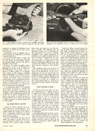 Cómo reparar los nuevos frenos de discos - Junio 1968