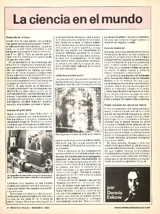 La ciencia en el mundo - Noviembre 1982