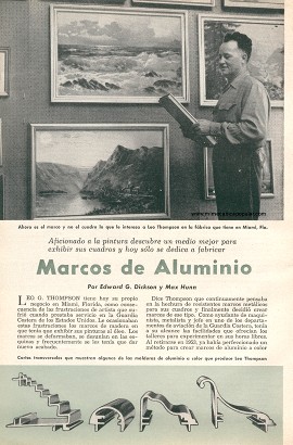 Marcos de Aluminio - Marzo 1957