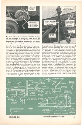 Rampa para carga de ganado - Marzo 1957