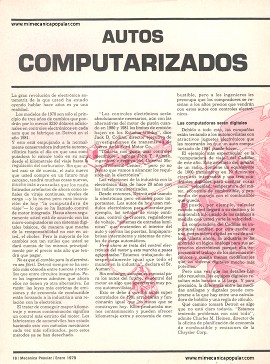 Autos Computarizados - Enero 1979