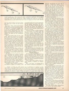 Para el Pescador: El Secreto de los Señuelos - Noviembre 1964