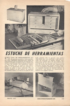 Estuche de Herramientas - Mayo 1955
