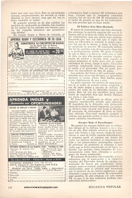 Informe de los dueños: Chevrolet-V8 - Octubre 1956