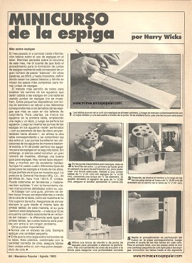 Minicurso de la espiga - Agosto 1983
