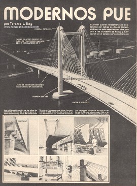 Modernos Puentes Colgantes - Abril 1980