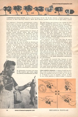 Pesca Con Vara de Carretel Fijo - Julio 1953