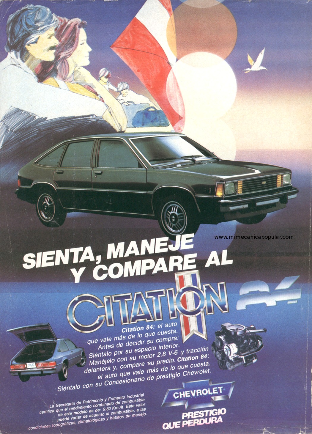Publicidad - Chevrolet Citation - Mayo 1984