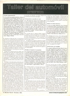 Clínica del Automóvil - Noviembre 1983