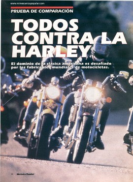 Prueba de comparación - Todos Contra La Harley - Septiembre 1996