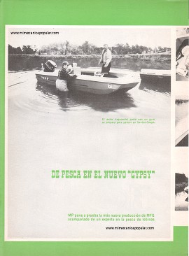 De Pesca en el Nuevo Bote GYPSY - Diciembre 1970