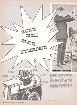 El cubo de destello que actúa automáticamente - Diciembre 1970