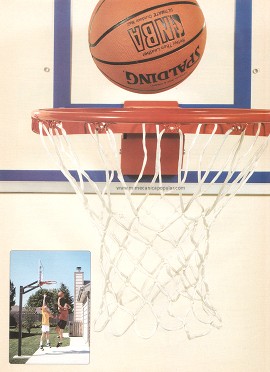 Cómo instalar un tablero autónomo de baloncesto - Agosto 1997