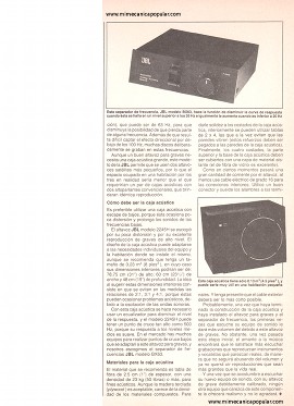 Mejore su equipo de sonido - Marzo 1984