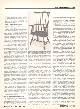 Muebles de época - Enero 1990