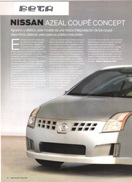 Nissan Azeal Coupé Concept - Mayo 2005