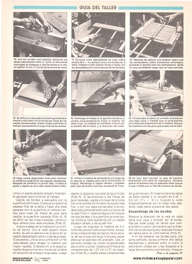 Guía detallada para construir un escritorio del Siglo XVIII - Parte II - Preparando la madera