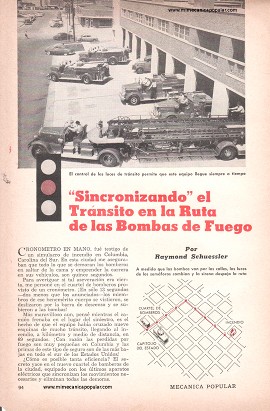 Sincronizando el Tránsito en la Ruta de las Bombas de Fuego - Febrero 1953