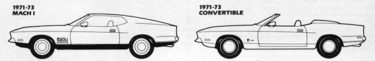 1971-73 - MACH I - 1971-73 - CONVERTIBLE