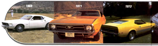 Un clásico sobre ruedas - Mustang 1969 - 1971 - 1973