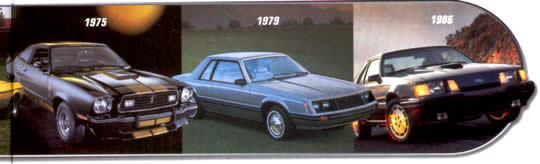 Un clásico sobre ruedas - Mustang 1975 - 1979 - 1986