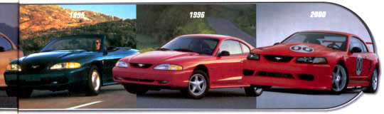Un clásico sobre ruedas - Mustang 1995 - 1996 - 2000