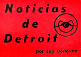 Noticias de Detroit Octubre 1955 por Leo Donovan