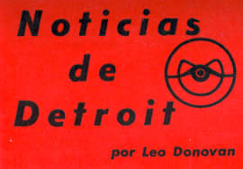 Noticias de Detroit Noviembre 1955 por Leo Donovan