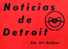Noticias de Detroit Mayo 1957 Por Art Railton