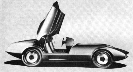 En esta foto podemos admirar las aerodinámicas líneas del atractivo auto que presenta la Dodge