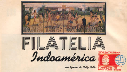 Filatelia - Indoamérica - por Ignacio A. Ortiz Bello