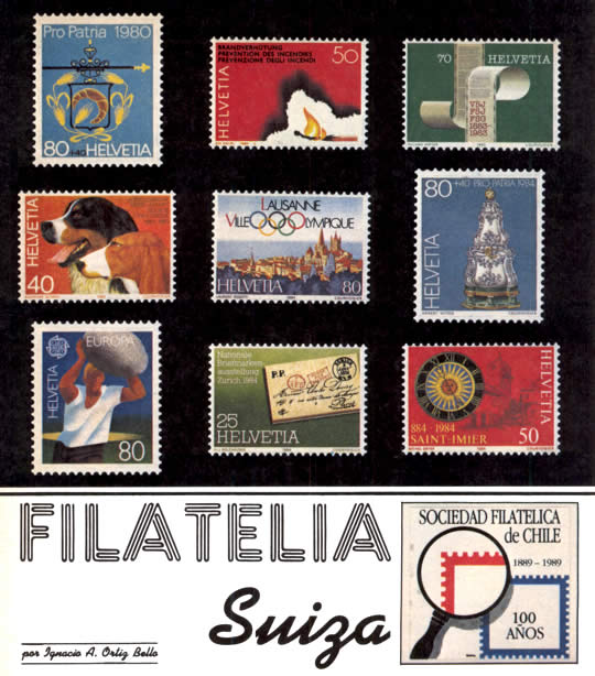 Filatelia - Suiza - por Ignacio A. Ortiz Bello