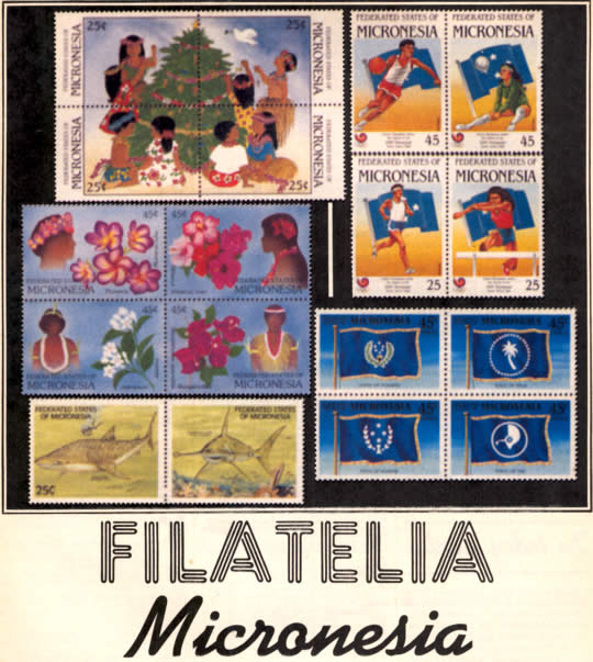 Filatelia - Micronesia - por Ignacio A. Ortiz Bello