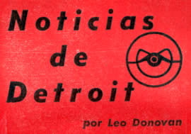 Noticias de Detroit - Octubre 1956 - por Leo Donovan