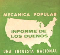 MECANICA POPULAR - INFORME DE LOS DUEÑOS - UNA ENCUESTA NACIONAL
