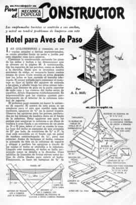 Hotel para Aves de Paso
