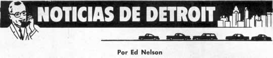 Noticias de Detroit Por Ed Nelson Abril 1965