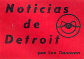 Noticias de Detroit por Leo Donovan Diciembre 1956