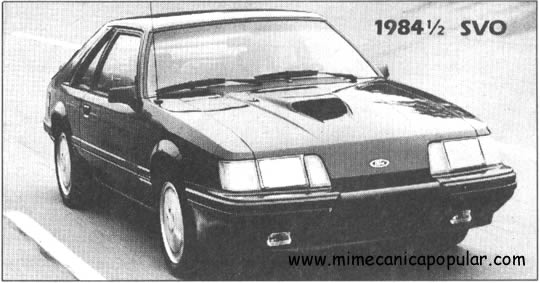 25 años de Mustang - 1984 1/2 SVO