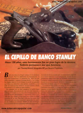El Cepillo De Banco Stanley