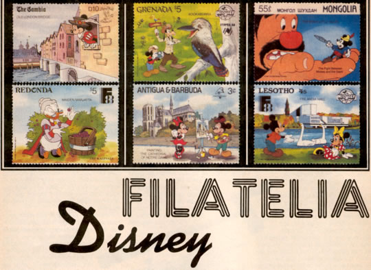Filatelia Disney por Ignacio A. Ortiz Bello
