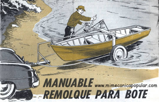 Manuable Remolque Para Bote - Por Hi Sibley