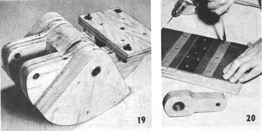 Figs. 19 y 20 - Construya Esta Prensa Impresora
